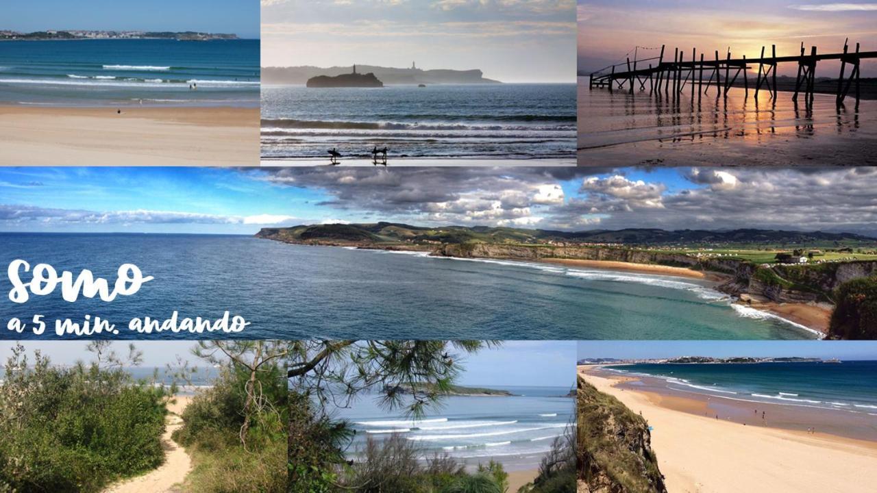 "Las Camelias Somo" Un Lugar Para Desconectar!! Vistas Al Mar!! Экстерьер фото